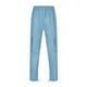 thumbnail image 3 of Pantalones de trabajo con cintura elástica para hombre - Poliéster, tejido suave, informal para primavera/otoño, 3 of 7