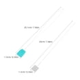 thumbnail image 5 of Enhebrador de aguja largo de 20 piezas: enhebrador de aguja perforadora para bordado, punzón, costura, accesorios para punto de cruz, costura, manualidades., 5 of 5