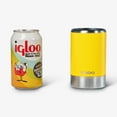thumbnail image 2 of Igloo 12 oz Coolmate Can Cooler, Stainless Steel Gray, 2 of 33