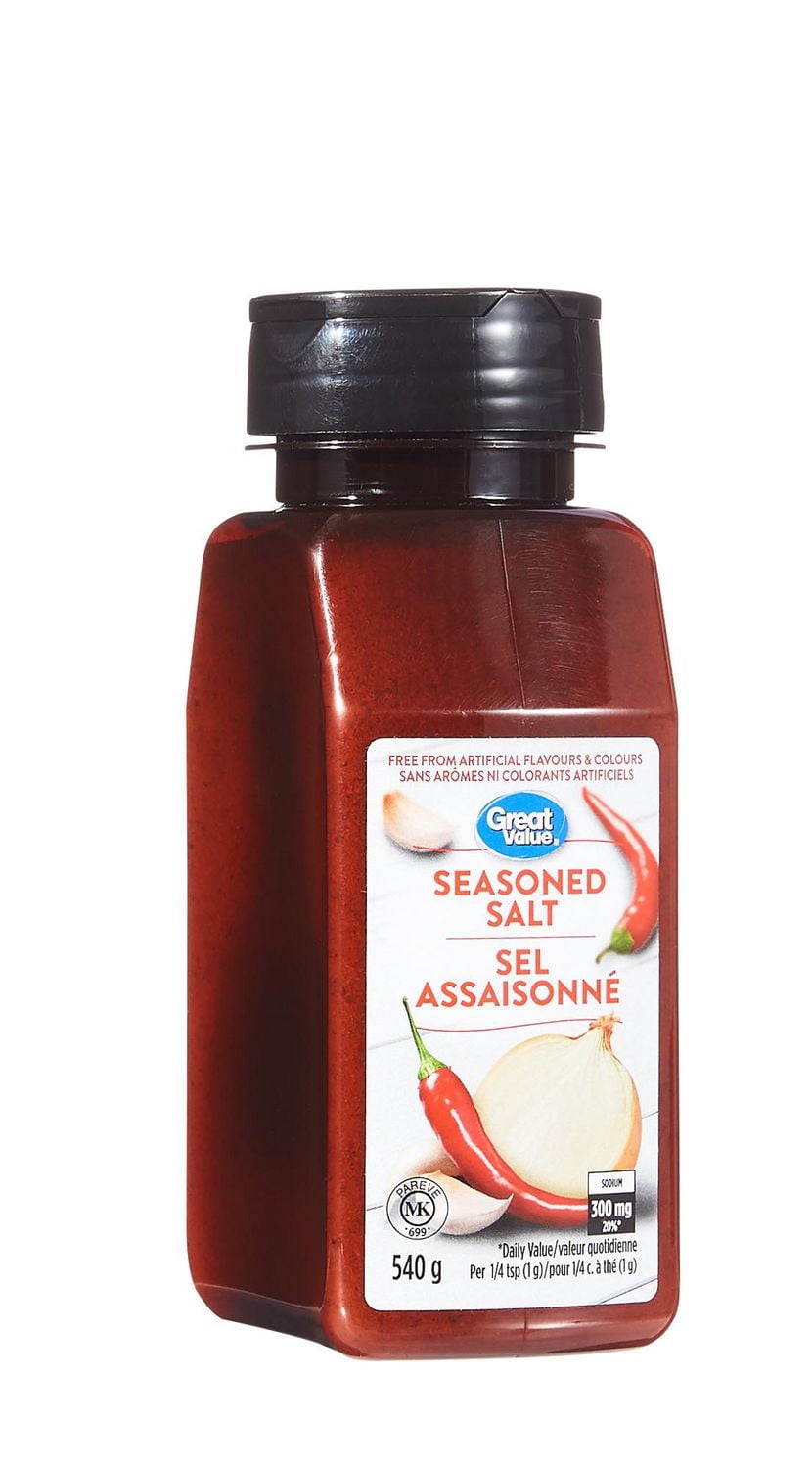 Sel assaisonné Great Value
