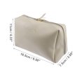 thumbnail image 2 of 1 Pc Women Durable Small Makeup Bag for Vacation Camping Business Travel Bathing Khaki, 2 of 4