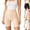 #03 Complexion, variant on Women's Invisible No Show Safety Shaping Shorts, High Waist Seamless Anti-Chaf Boyshorts, Wavy Edge Tummy Control Smooth Underwear,One Size,Black