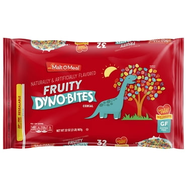 Malt-O-Meal Fruity Dyno Bites Cereal (Pack of 4)