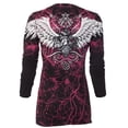 thumbnail image 3 of Archaic by Affliction Women's T-shirt Tall Tale, 3 of 8
