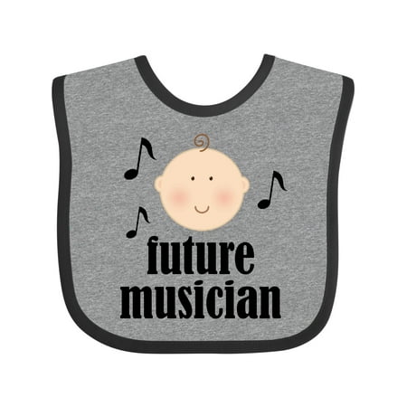 

Inktastic Future Musician Baby Boys or Girls Baby Bib