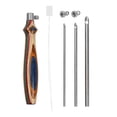 thumbnail image 2 of Punch Needle Tool Adjustable Poking Needle with 3 Needles Knitting Needle Needle, 2 of 9