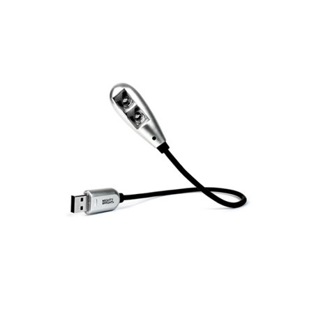 Mighty Bright USB Light - 2 LED - Silver