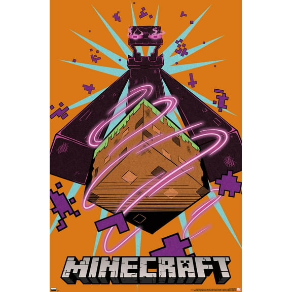 Minecraft - Enderman Wall Poster, 22.375" x 34"