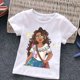 thumbnail image 2 of Encanto Mirabel Kids T-Shirts Disney T Shirts Children Cartoons Kawaii Short Sleeve Casual Clothes Anime Tops Boy Girl Tee Shirt yaoshenbao LED, 2 of 2