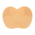 thumbnail image 1 of TISHITA Brush Cleaner Pad with Suction Cup Foldable Large Cleaner Pad Scrubber Tool for Yellow White, 1 of 8
