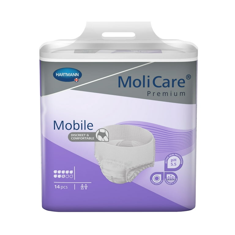MoliCare Premium Mobile 8D Incontinence Underwear for Adults - Disposa