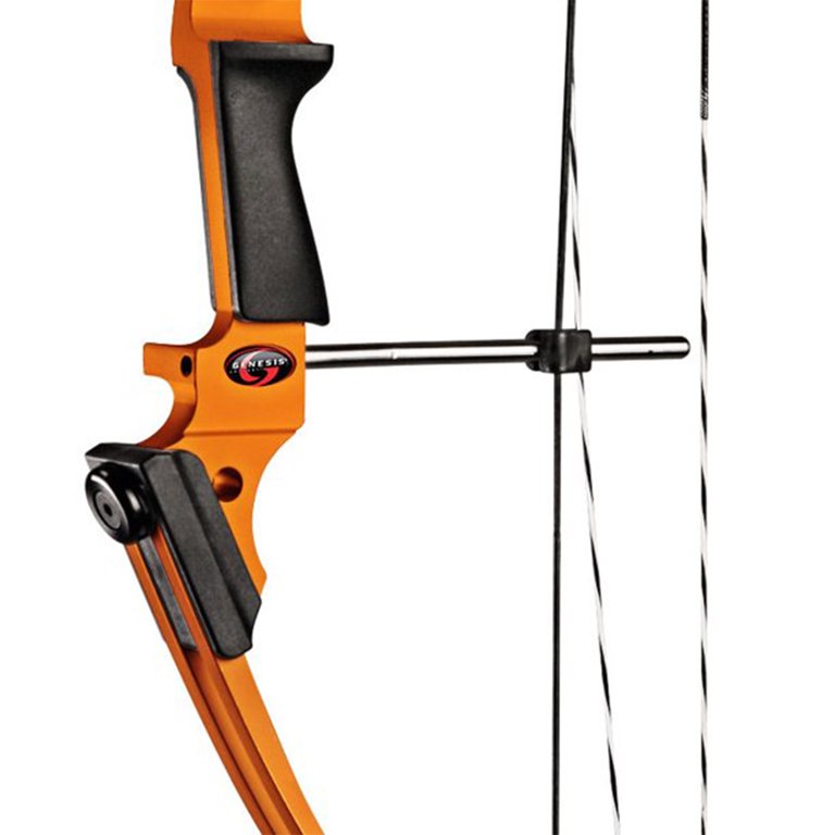 Genesis Original Archery Adjustable Right Handed Bow, Orange