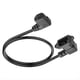 thumbnail image 3 of Cable de Extensión para Computadora IEC C13 A C14 de 90 Grados, Cable de Alimentación PDU C14 A C13 para Servidores, Monitores y PC, 0,6 M, 3 of 8