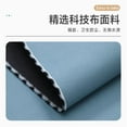 thumbnail image 2 of Nvzi 1 funda antipolvo para refrigerador de doble puerta, funda para puerta individual, funda de tela para lavadora, horno microondas, resistente al aceite e impermeable, 180 * 70 cm, azul, 2 of 3