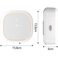 thumbnail image 2 of Wall Mount Automatic Liquid Soap Dispenser with Auto Clean, 16.9 oz/500mL Touchless Soap Dispenser, 7 Adjustable Sensor Hand Soap Dispenser, USB C Rechargeable Dish Soap Dispenser for Bathroom, 2 of 7