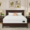thumbnail image 7 of Memory Foam Mattresses 12'' Hybrid Mattress - King, Memory Foam & Pocket Springs for Pressure Relief, Fiberglass Free Ergonomic Home White,Innerspring Mattresses, 7 of 7