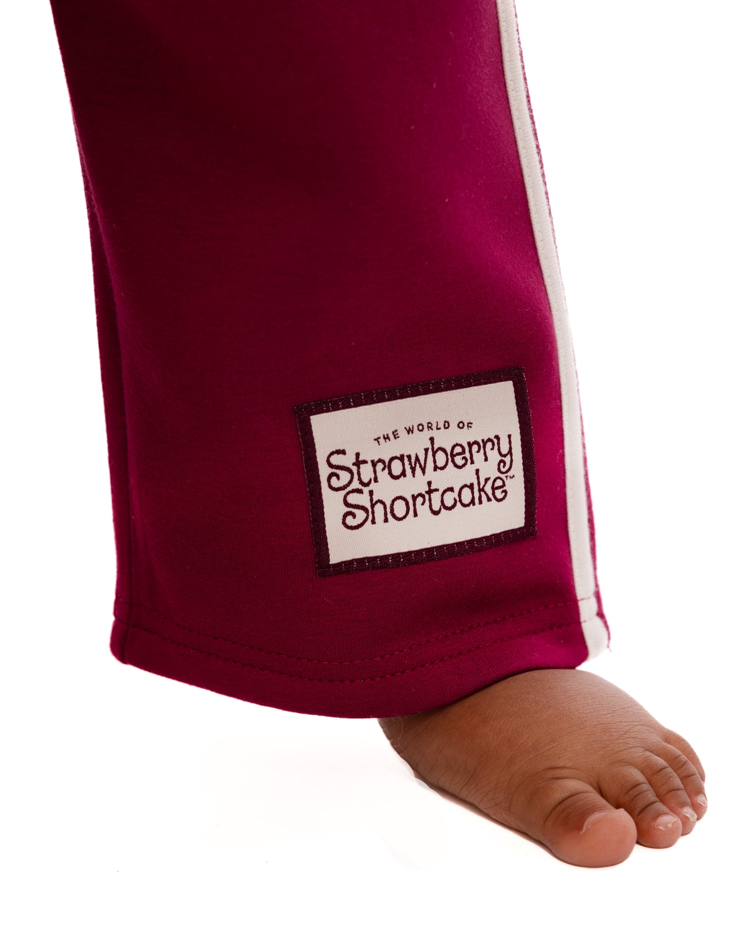 Strawberry Shortcake Baby Girls Full Zip Tracksuit, 2-Piece, Sizes 0/3M-24M