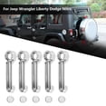 thumbnail image 5 of B 5Pcs Chrome Car Door Handle For Jeep, 5 of 10