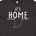 thumbnail image 4 of Inktastic It's Home- State of Indiana Outline Youth T-Shirt, 4 of 5