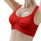 thumbnail image 1 of Sujetador cómodo sin aros para mujer: copa grande y fina, soporte lateral para el pecho, diseño bonito en la espalda, para todas las estaciones, 1 of 4