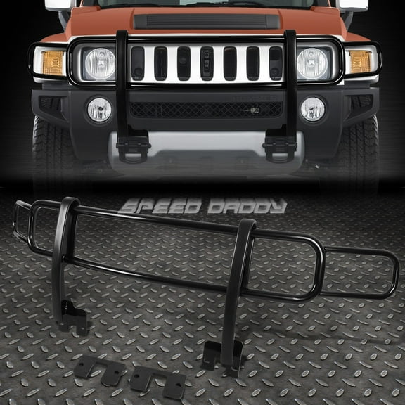 FOR 06-10 HUMMER H3/H3T OE STYLE CARBON STEEL FRONT BUMPER BRUSH GRILLE GUARD