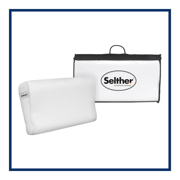 Almohada Selther Ortopédica Memoryfoam Ind Descanso Superior