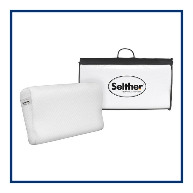 Almohada Selther Ortopédica Memoryfoam Ind Descanso Superior