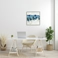 thumbnail image 2 of Stupell Industries Lively Coastal Tide Abstraction Chaotic Wave Shapes Abstract Painting Gray Framed Art Print Wall Art, 24 x 24, 2 of 8