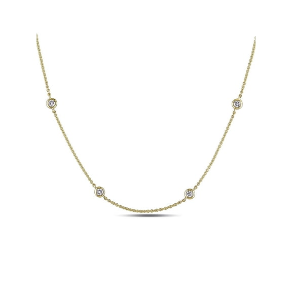 Everly Women's Diamond 14k Yellow Gold Necklace