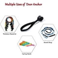thumbnail image 3 of Workout Fitness Door Anchor, Heavy-Duty Exercise Training Strap for Resistance Bands, Professional Grade Accessory for Home Gym (Features Cushioned Design for Added Friction), 3 of 4