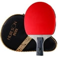 thumbnail image 2 of Table Tennis Paddle 9 stars Carbon Fiber Single Training for Ping Pong Rackets, 2 of 9
