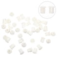 thumbnail image 2 of CIMAXIC 100Pcs Snap In Locking Hole Tube Fastener Button Protective Cover Head,0.31"X0.31"X0.31", 2 of 5