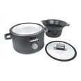 Calphalon SCCLD1 Digital Saut Slow cooker 5.3 qt dark stainless