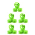 thumbnail image 2 of Shengyu 4 Pieces52mm Elastic *RC Car Tires Wheel Rims Hub Running Racing Drifting Tyres On-road Crawer Assembly Accessories Five Star/Red 5Set, 2 of 6