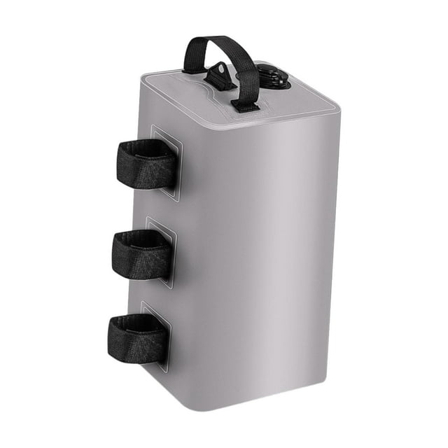 Bolsa de pesas con dosel pescado de pesas plegables bolsas para césped cañón patio Gris