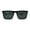 Shiny Black Green, variant on Polarized Mens Hipster Gentlemans Thin Horn Rim Sunglasses Shiny Black Green