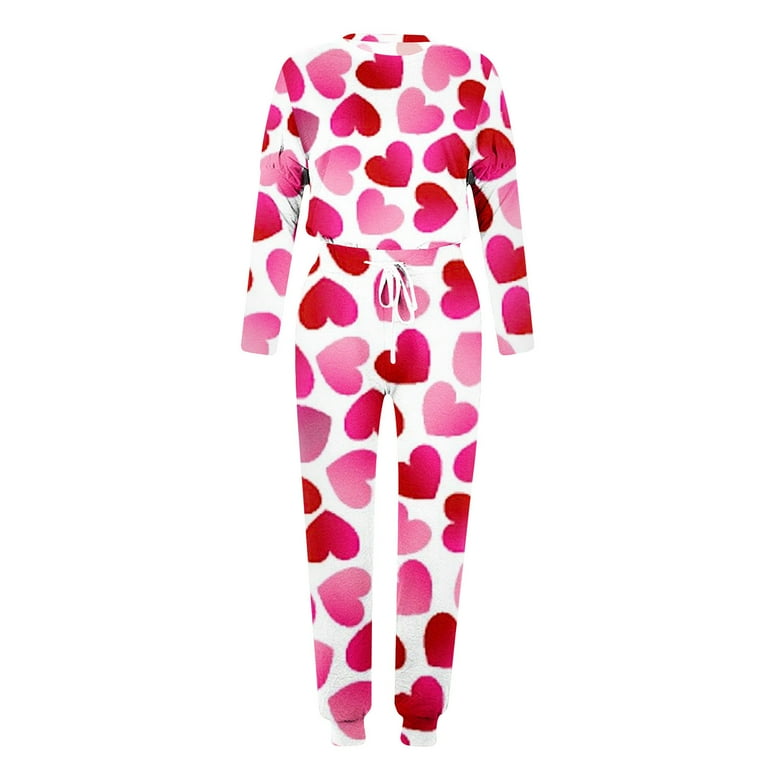 【未開封・未着用】SKY-HI LOVE/HATE PAJAMAS Virmaxy Women's Valentine's Day Love Printing Pajamas Set