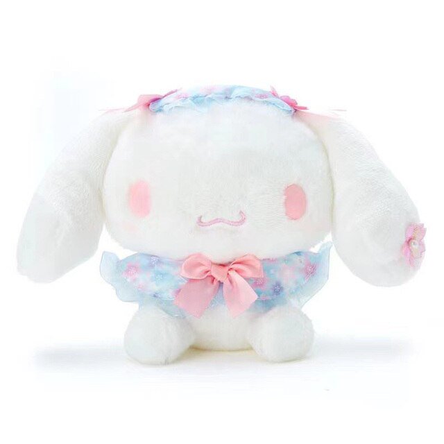 Kuromi My Melody Cinnamoroll-animales de peluche de dibujos animados, juguete de peluche de Anime Kawaii, muñeca de peluche suave, regalo para niñas, 10CM20CM-D10cm Fivean Toy model