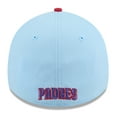 thumbnail image 4 of Men's New Era Light Blue/Red San Diego Padres 2025 Fourth of July 39THIRTY Flex Hat, 4 of 5