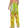 thumbnail image 5 of Sunflower Field in Summer Men's Pajama Pants Lightweight Sleepwear Bottom Lounge Pants, 5 of 6