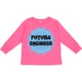 thumbnail image 3 of Inktastic Future Engineer Boys or Girls Long Sleeve Toddler T-Shirt, 3 of 5