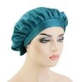 thumbnail image 3 of Baberdicy Head Wraps for Women's Hair Women Head Hat Cap Hair Turban Head Wrap Turban Hats Bath Shower Cap Bathing Hat Hair Shower Caps Headwraps Green, 3 of 6