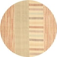 thumbnail image 1 of Ahgly Company Machine Washable Indoor Round Contemporary Brown Gold Area Rugs, 10' Round, 1 of 7