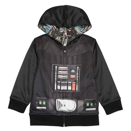 Star Wars Infant & Toddler Boys Black Darth Vader Hoodie Sweatshirt Jacket