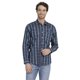 thumbnail image 1 of Camisa Casual Hombre Lee Slim Fit Manga Larga 342 azul M, 1 of 5