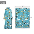 thumbnail image 6 of Catalonia Wearable TV Blanket with Sleeves Arms Warm Micro Plush Sherpa Fleece for Adult Large Wrap Throw Robe 72 x 55”, 6 of 6