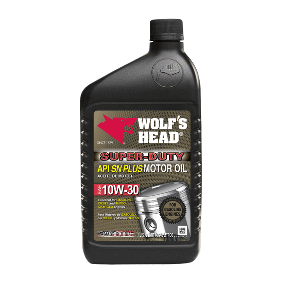 AMALIE OIL COMPANY 836-91076-56 WOLF'S HEAD 836-91076-56 - WOLF'S HEAD SUPER-DUTY 10W30