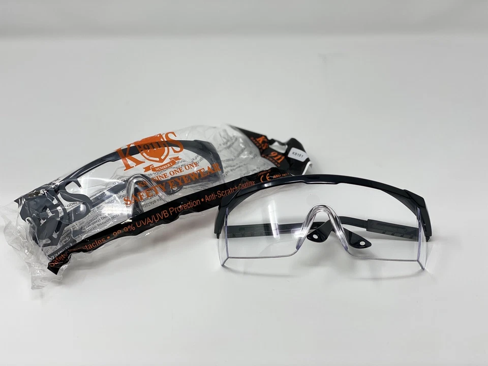 CIRCLE- Hqrp Chemistry Lab Protective Eye Goggles Safety Transparent Glasses Medic Use