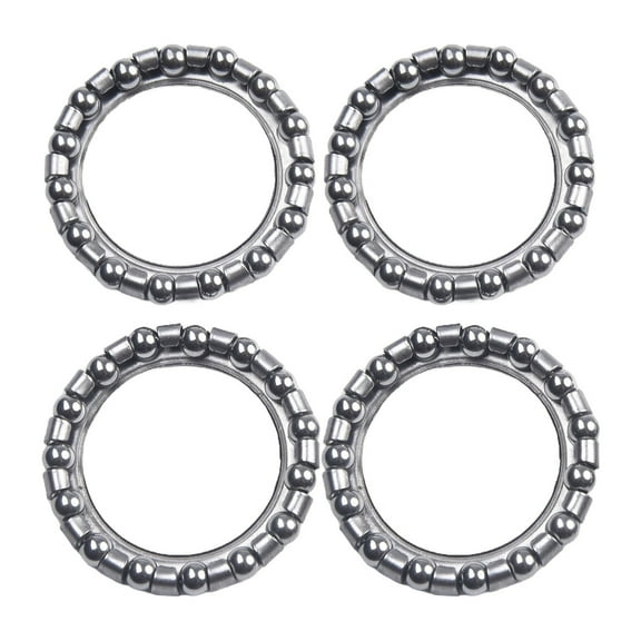 4 Pair Ebike Ball Bearing Steering Electric Ball Bearing 4.76*15 16/3*15 Bicycle Handlebar Holder Steel Cycling Accessories