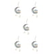 thumbnail image 2 of Bearachild Ramadán Decoraciones Adorno islámico Escena Diseño Luna Colgante para el hogar 01 01 5piezas, 2 of 6